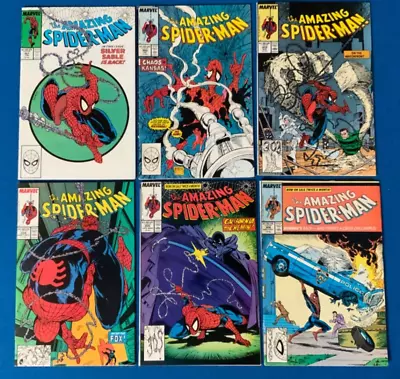 Buy AMAZING SPIDER-MAN #301-306 ~NM~ Marvel Comics (1988) Todd McFarlane Marvel • 130.40£