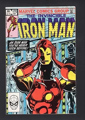 Buy Iron Man #170 Vol. 1 1st James Rhodes Iron Man Marvel Comics '83 VF • 6.34£