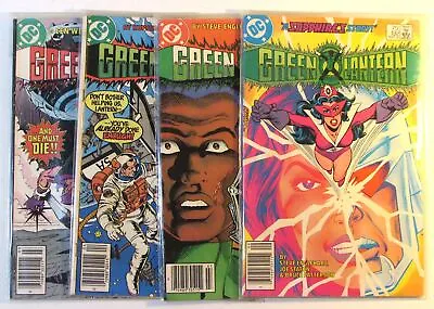 Buy Green Lantern Lot Of 4 #186,187,190,192 DC (1986) 2nd Series Newsstand Comics • 17.10£