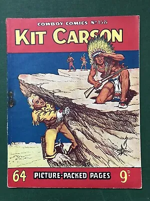 Buy Cowboy Picture Library Comic No. 158 Kit Carson • 7.47£