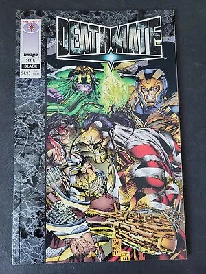 Buy Deathmate Black 1993 Image Valiant Comics 1st Appearance Gen 13! Jim Lee! • 6.40£