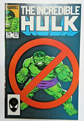Buy INCREDIBLE HULK Vol.1 #317 - MARVEL COMICS MARCH (1986) VF • 4.44£