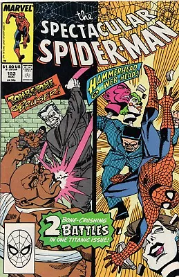 Buy The Spectacular Spider-man #153 1989 FN • 3.98£