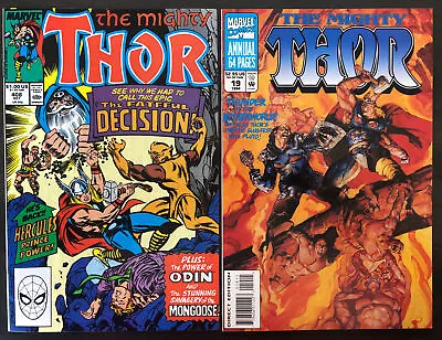 Buy The Mighty Thor Issue #408 1989 Plus Thor Annual #19 1994 • 5£