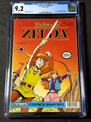 Buy Legend Of Zelda #1 1990 CGC 9.2 4421541013 Nintendo Valiant 1st Valiant Brand • 237.18£