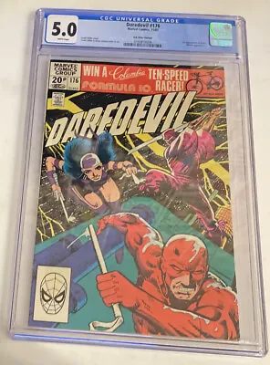 Buy Daredevil #176 CGC 5.0 Marvel Comics Nov 1981 1st App Of Stick • 94.95£
