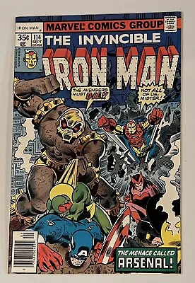 Buy The Invincible Iron Man #114 1978  Marvel Comics VF • 7.04£