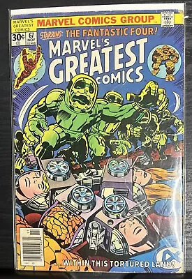 Buy Marvel's Greatest Comics #67 (Marvel, November 1976) • 3.17£