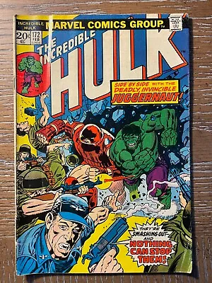 Buy The Incredible Hulk #172, Very Good, The Juggernaut? • 22.93£