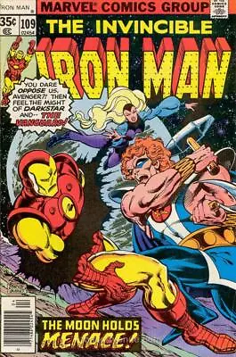 Buy Iron Man (1st Series) #109 FN; Marvel | Bill Mantlo Vanguard - We Combine Shippi • 18.97£