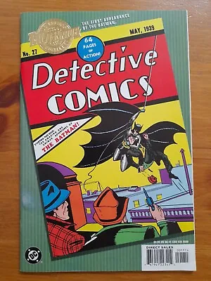 Buy Millennium Edition: Detective Comics #27 Feb 2000 FINE+ 6.5 Reprint 1st Batman • 19.99£