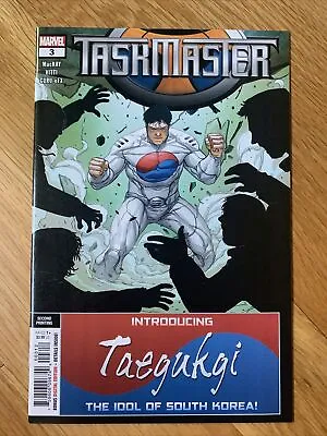 Buy Taskmaster #3 2nd Print - 1st App Of Taegukgi - Marvel Comics 2021 • 3.95£