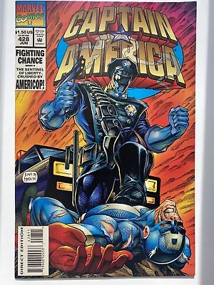 Buy Captain America #428 (Direct Edition) Captain America 1994 • 4.17£