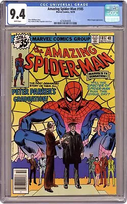 Buy Amazing Spider-Man #185 CGC 9.4 1978 4236064008 • 92.49£