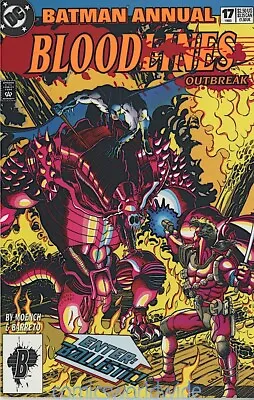 Buy Batman Annual #17 (1993) NM-, Bloodlines, Outbreak, Ballistic • 1.46£