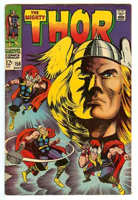 Buy Thor #158 5.0 // Origin Of Dr. Donald Blake/thor Retold Marvel Comics 1968 • 39.53£