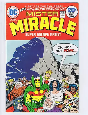 Buy Mister Miracle #18 DC Pub 1974 Mister Miracle And Big Barda ! • 15.01£