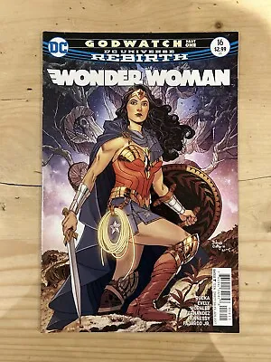 Buy WONDER WOMAN (2016) #16 - DC Universe Rebirth - Back Issue Bagged Diana Comic • 4.95£