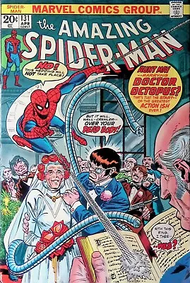 Buy Amazing Spider-Man #131 (vol 1), Apr 1974 - FN - Marvel Comics • 27.17£