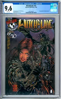 Buy Witchblade 10 CGC Graded 9.6 NM+ 1st Darkness Image Comics 1996 • 59.26£