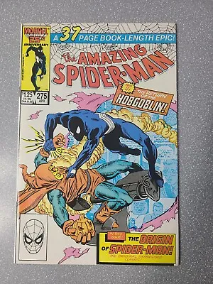 Buy The Amazing Spider-Man Vol 1 275 Marvel (1986) Hobgoblin Beutiful.  Nice! • 11.87£