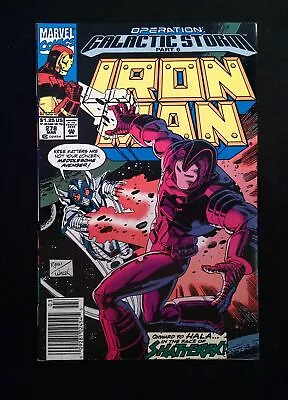 Buy Iron Man #278  MARVEL Comics 1992 VF+ NEWSSTAND • 7.91£