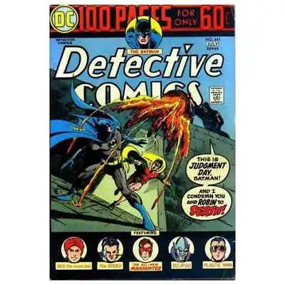 Buy Detective Comics (1937 Series) #441 In Very Fine Minus Condition. DC Comics [w  • 57.85£