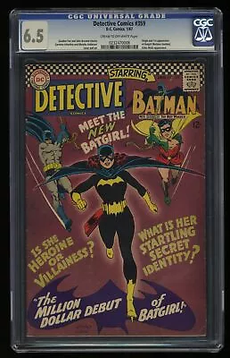 Buy Detective Comics #359 CGC FN+ 6.5 1st Appearance Batgirl (Barbara Gordon)! • 912.70£