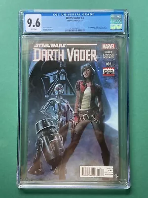 Buy Star Wars Darth Vader #3 CGC 9.6 (Marvel 5/15) 1st App Of Dr Aphra 1st Print • 149.99£