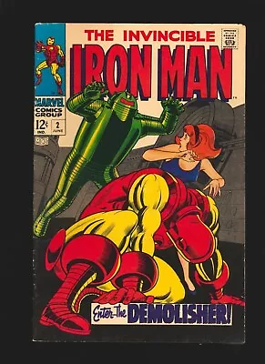 Buy Iron Man # 2 (Marvel 1968) 1st Janice Cord Tony Stark Girlfriend (Fine +) (F+) • 132.71£