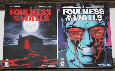 Buy Aftershock Foulness In The Walls #1 TWO COVER SET  A & 1:10 Variant Bunn & Zayas • 12.67£