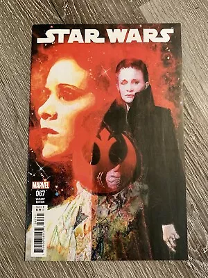 Buy Star Wars #67 MARVEL August 2019 Carrie Fisher Variant Gillen-John Christopher • 9.94£