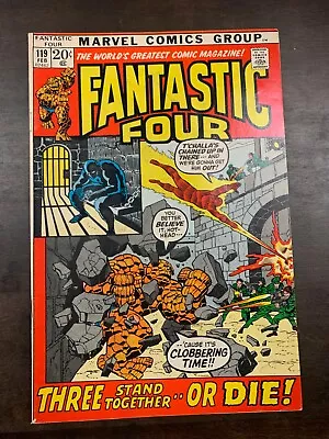 Buy FANTASTIC FOUR  #119  (marvel Comics Bronze Age)  FN • 15.98£