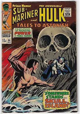 Buy Tales To Astonish #96 Sub-Mariner And The Incredible Hulk (1967) • 16.49£