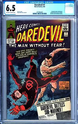 Buy Daredevil #7 (1965) - CGC 6.5 - FIRST RED DAREDEVIL COSTUME • 399.99£