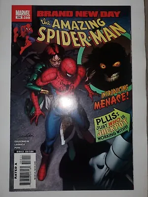 Buy AMAZING SPIDER-MAN #550 NEAR MINT- 9.2 1st LILLY HOLLISTER AS MENACE 2008 • 7.89£