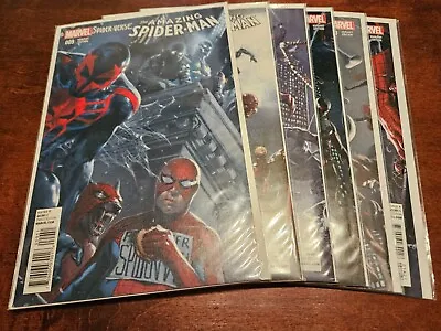 Buy Amazing Spider-Man #9-14 Dell'Otto Spider-Verse Variants VF-NM Marvel  2015 • 719.57£