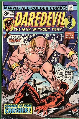 Buy Daredevil #119 (1975) 1st Appearance Of Crusher • 11.95£