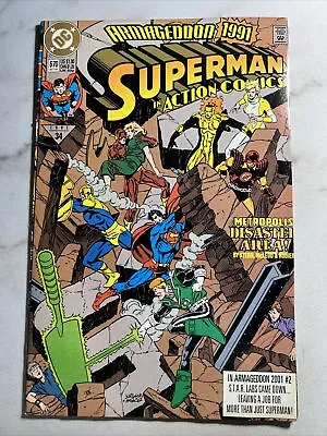 Buy Action Comics #670 VF/NM 1st Appearance Of 2nd Atomic Skull Joe Martin DC 1991  • 8.66£