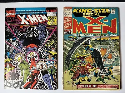Buy Comic Books. The Uncanny X-Men Annual #14A (1990) And #2 (1971) • 32.10£