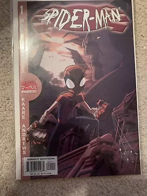 Buy Marvel Mangaverse Spiderman #1 1st Manga Spider-Man [Marvel Comics, 2002] • 120.64£