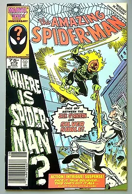 Buy Amazing Spider-Man #279 ~ MARVEL 1986 ~ SILVER SABLE Jack O'Lantern VF • 7.90£