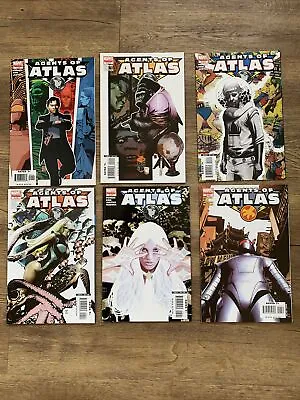Buy Agents Of Atlas 1, 2, 3, 4, 5, 6 + Rare Variants - Namora & Marvel Boy • 11.99£