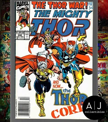 Buy Thor #440 FN/VF 7.0 1st Appearance Thor Corps: Beta Ray Bill • 4.72£