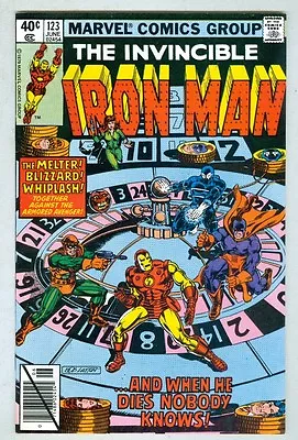 Buy Iron Man #123 June 1979 VF+ Alcoholism Storyline Begins • 8.63£