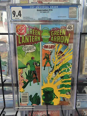Buy Green Lantern #116 (1979) - Cgc Grade 9.4 - 1st App Guy Gardner Green Lantern! • 94.61£