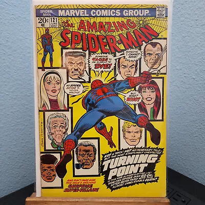 Buy Amazing Spider-Man 121 Death Of Gwen Stacy MARVEL COMICS 1973 • 241.05£