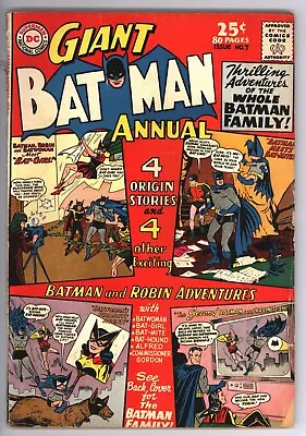 Buy * BATMAN Annual #7 (1964) Classic Gold & Silver Reprints! Good/Very Good 3.0 * • 31.94£
