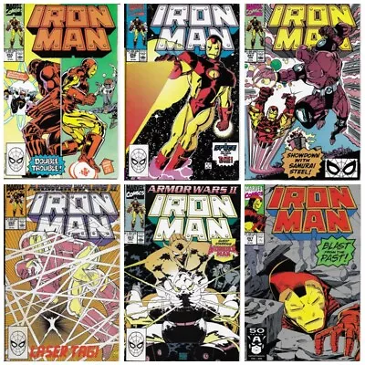 Buy °IRON MAN Vol.1 #255-256-257-260-263-267° USA Marvel 1989 Cooper Age Selection • 3.42£