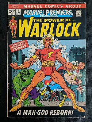 Buy Marvel Premiere #1 (1972)  1st App & Origin Of HIM As Warlock   Key • 31.97£